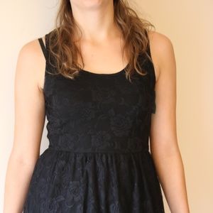 Factorie dress, black lace (size small)